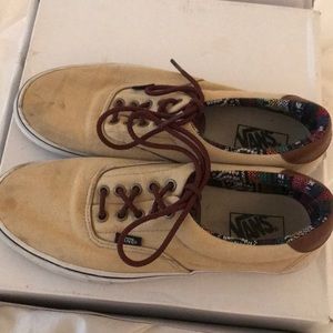 Tan/Brown Classic Van Sneakers